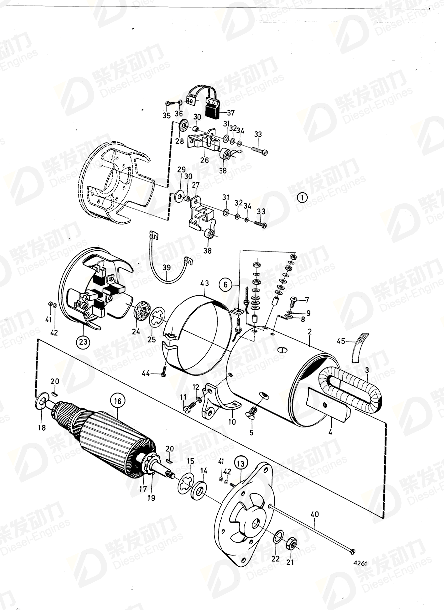 volvo penta Cross recessed screw 956111 Drawing volvo penta Cross recessed screw 956111 Drawing